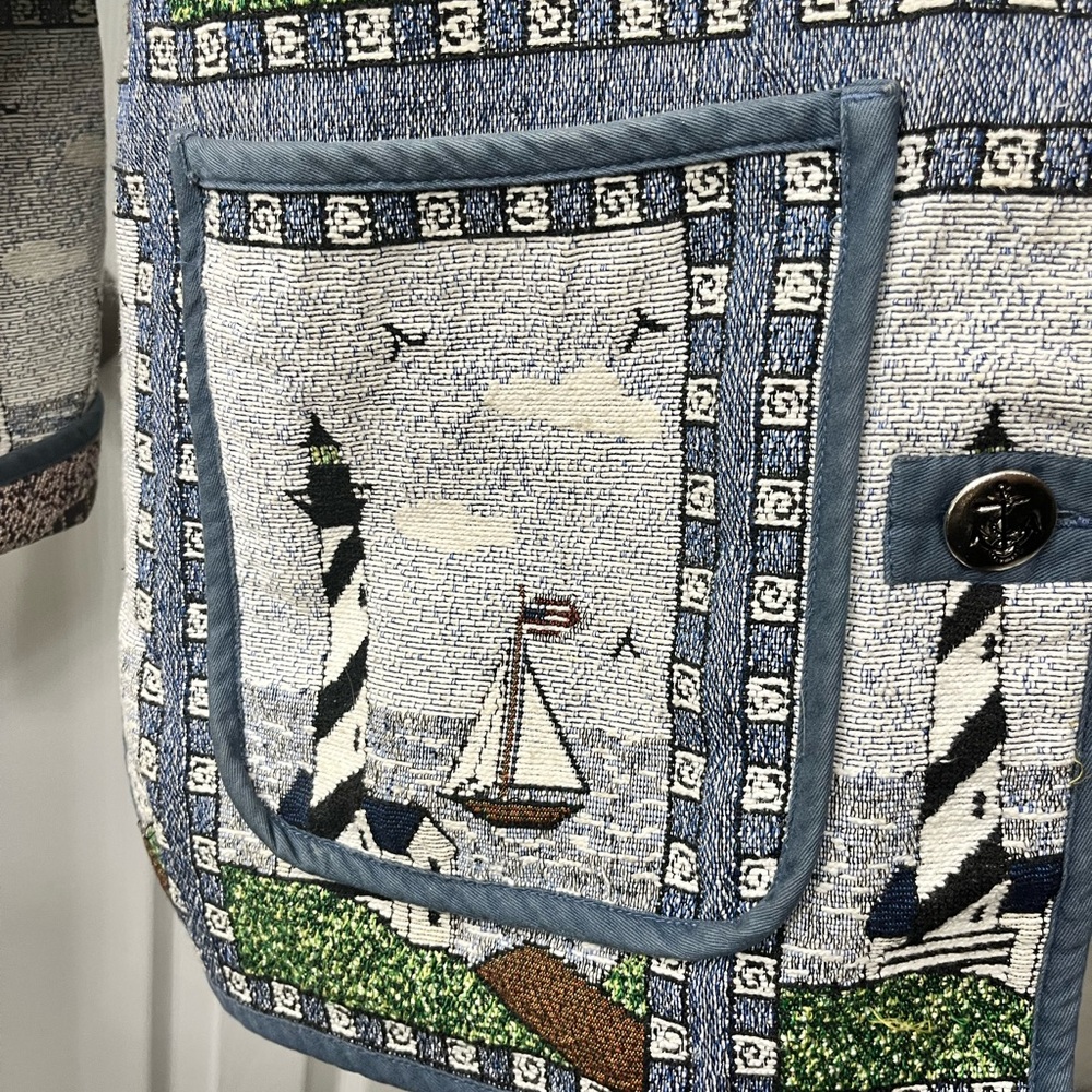 Vintage 80s Blair Lighthouse Jacket - Picture 5 of 12